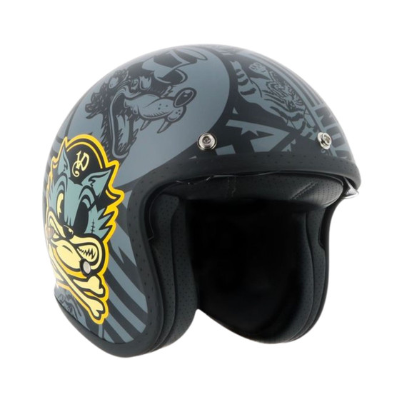 CASCO BIG CAT VON DUTCH BLACK & GRAY