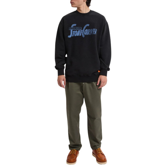 PANTALONE TWILL TUCK TAPARED GREEN