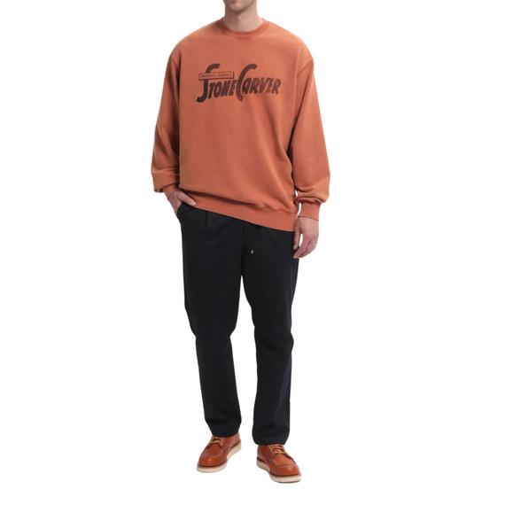 FELPA STONE CARVER ORANGE
