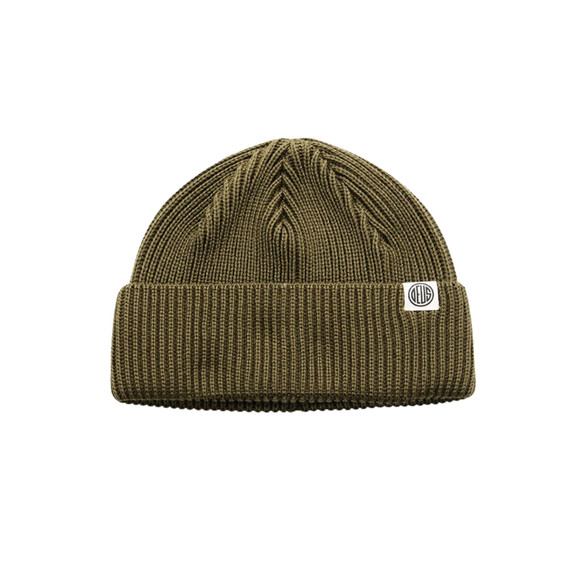 CAPPELLINO PILL MERINO BEANIE OLIVE GREEN