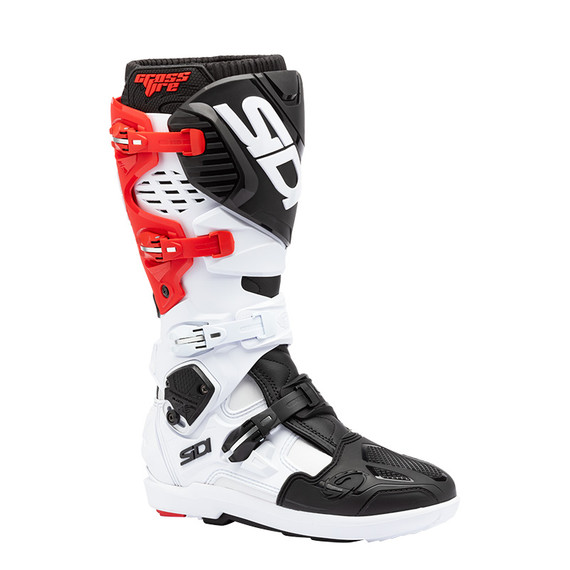 STIVALI CROSSFIRE 3 SRS WHITE BLACK RED
