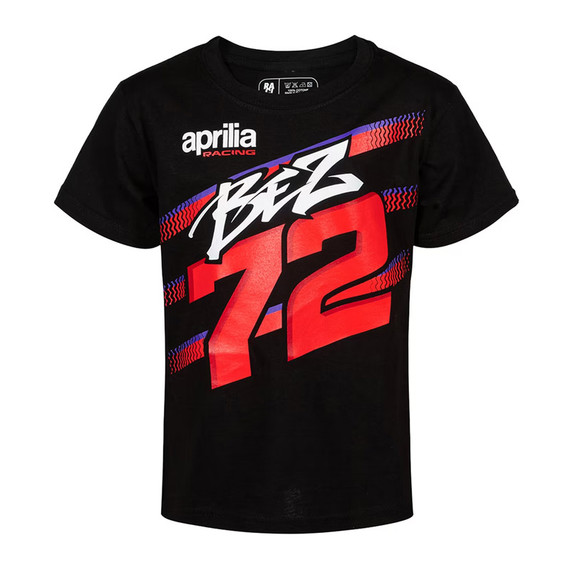 T-SHIRT BEZ 72 KID BLACK