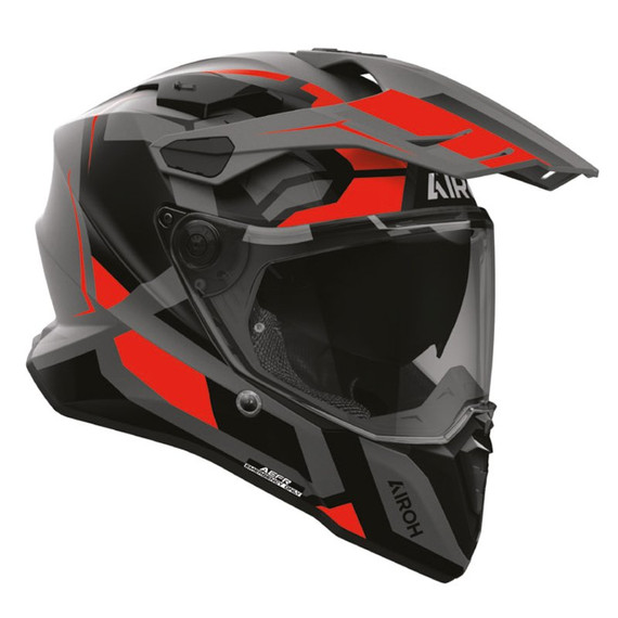 HELMET COMMANDER 2 POLAR RED MATT