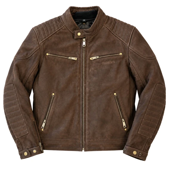 ROCKET JACKET BROWN NABUK