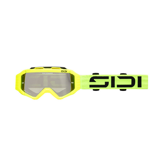MASCHERA FULMEN FLUO YELLOW SILVER