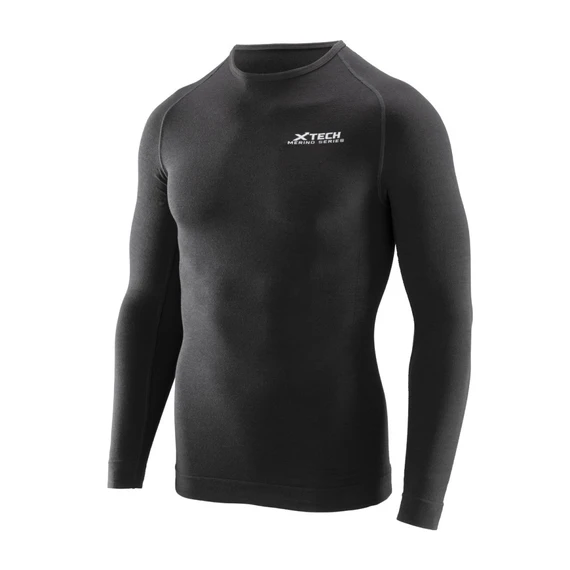 SHIRT MERINO M/L BLACK