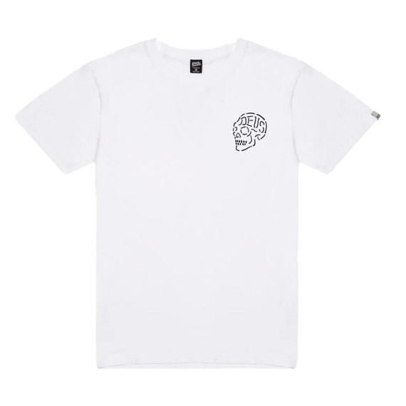 T-SHIRT VENICE SKULL WHITE