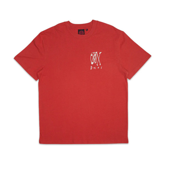 T-SHIRT BOB SKULL CRANBERRY