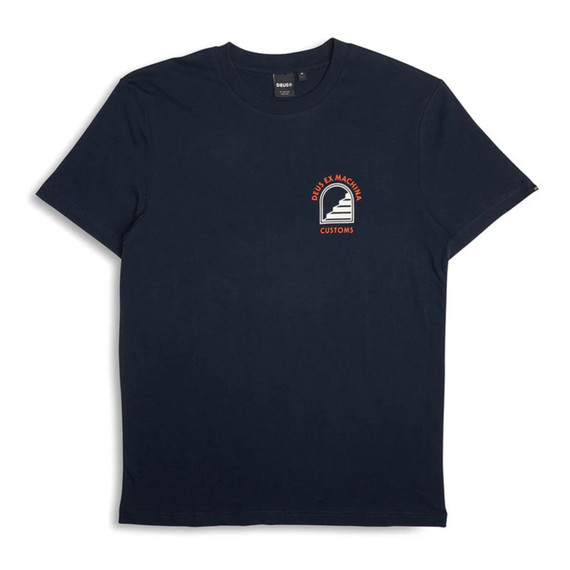 T-SHIRT STAIRWAY NAVY