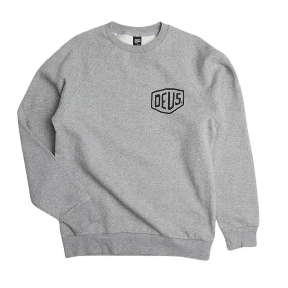 FELPA VENICE ADDRESS CREW GREY