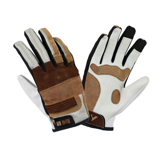 GUANTO FLORIDA WHITE/BROWN
