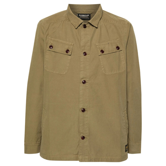 OVERSHIRT HARRIS OLIVE