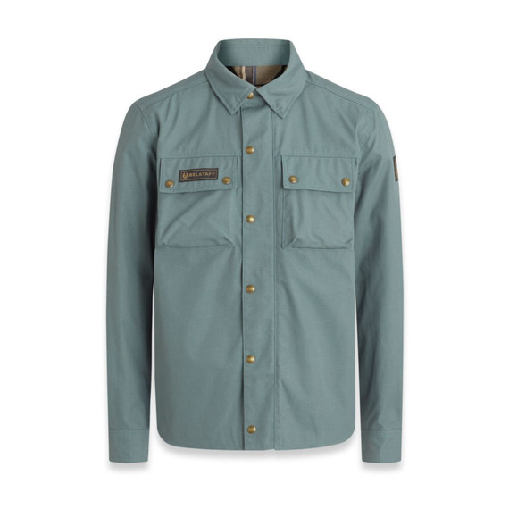CAMICIA MANSION DARK STEEL GREEN
