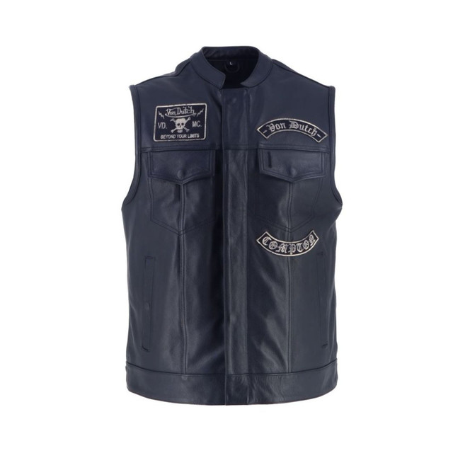 GILET VON DUTCH APACHE BLACK GILET VON DUTCH APACHE BLACK