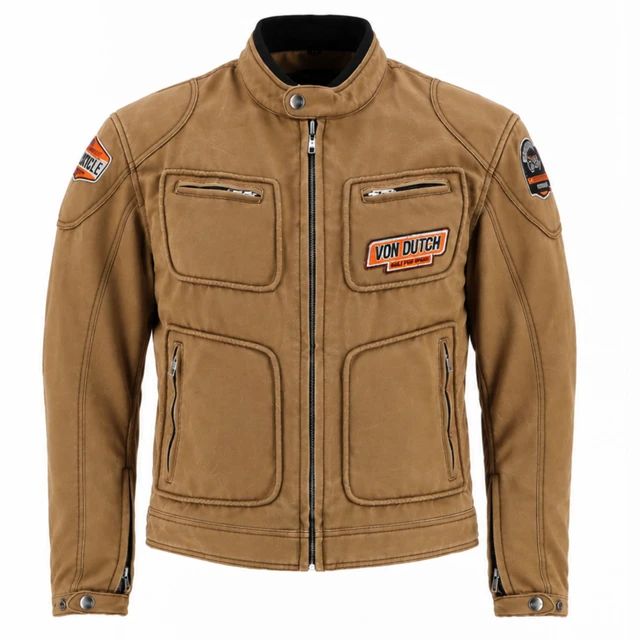 GIACCA OCTANE CANVAS KRAFT KHAKI