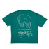 T-SHIRT HAUNTOLOGY TEE GREEN