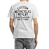 T-SHIRT STAMPA MINI E MAXI M3050 WHITE 