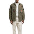 GIACCA CAMICIA PATCH MILITARY GREEN M8445A