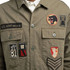 GIACCA CAMICIA PATCH MILITARY GREEN M8445A