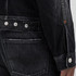 GIUBBINO COMFORT FIT IN BLACK DENIM M8Z1