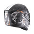 CASCO COVERT FX SKULLZ BLACK GREY & GOLD