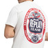 T-SHIRT IN JERSEY CON STAMPA SUL RETRO M3278