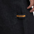 JEANS SHORTS MALCOLM R.INC BAGGY FIT BLACK KU1006 