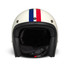 CASCO RETRO TRIPLE CREAM/RED/BLUE