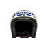 CASCO RETRO AMORI WHITE & BLUE