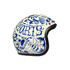 CASCO RETRO AMORI WHITE & BLUE