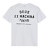 T-SHIRT HARAJUKU HELMET WHITE