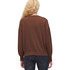 OVERSIZED BOAT NECK SWEATER BROWN