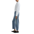 JEANS BARREL FIT JANIE MEDIUM BLUE