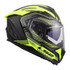 HELMET CHALLENGER 2 DRAVIX FF817 BLACK YELLOW