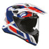 HELMET COMMANDER 2 POLAR BLUE RED