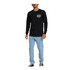 T-SHIRT VENICE LS TEE BLACK