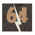 T-SHIRT NO.64 HERITAGE LS BLACK