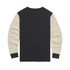 T-SHIT HOMETOWN LS WAFFLE BLACK