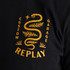 T-SHIRT SNAKE M6836 BLACK
