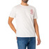 T-SHIRT SNAKE M6836 WHITE