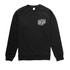FELPA IBIZA ADDRESS CREW BLACK