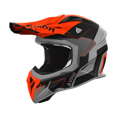 CASCO AVIATOR ACE 2 SHIELD ORANG MATT - Valeri Sport