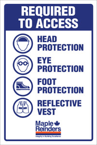 MR057 16"x24" PPE. **Prices As Low As $9.95 ea.**