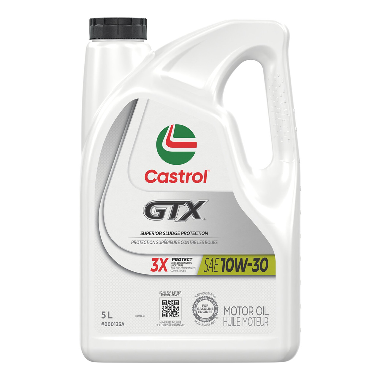 Castrol GTX 10W30 Conventional Engine Oil - 5L