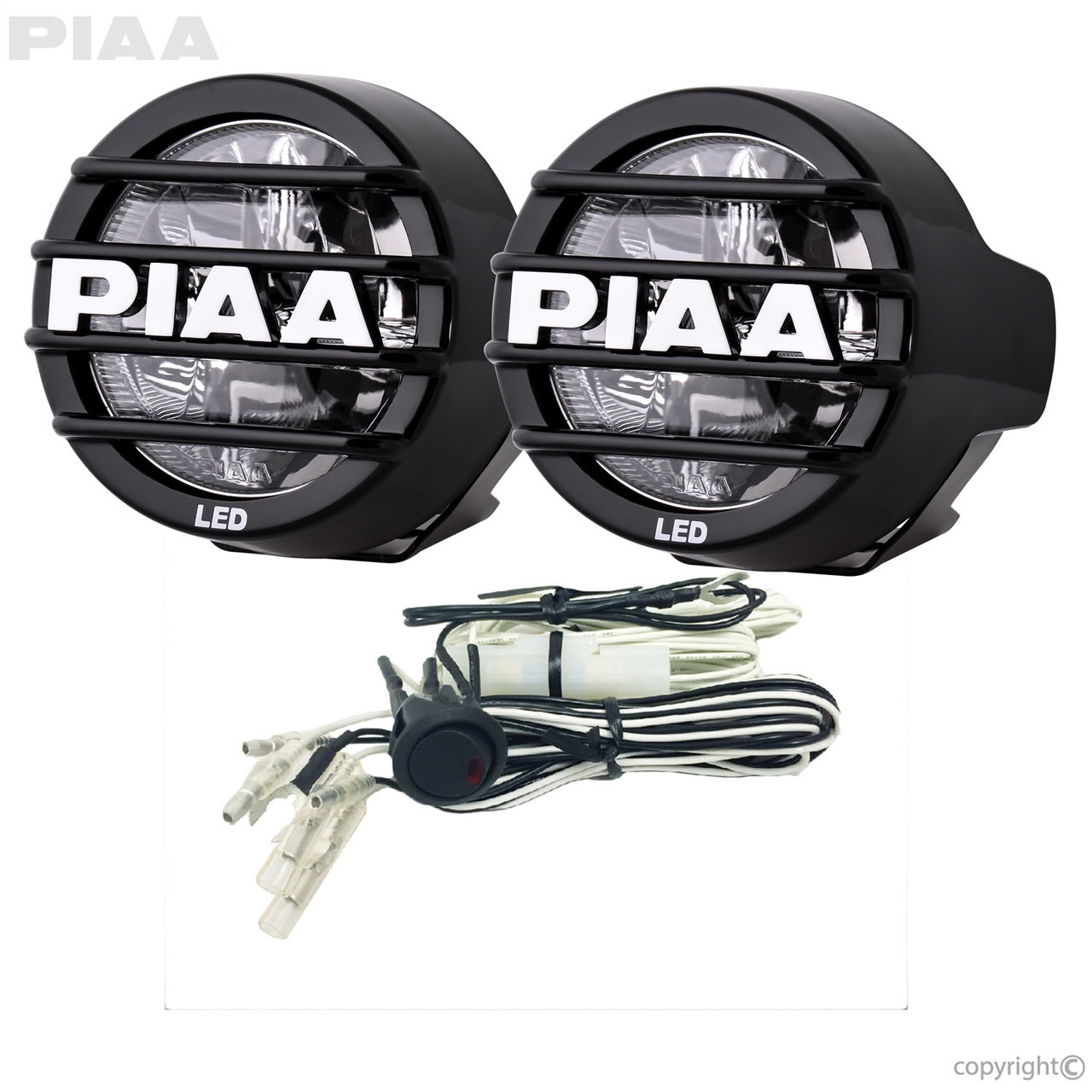 PIAA LP530 LED Driving Beam Kit, White