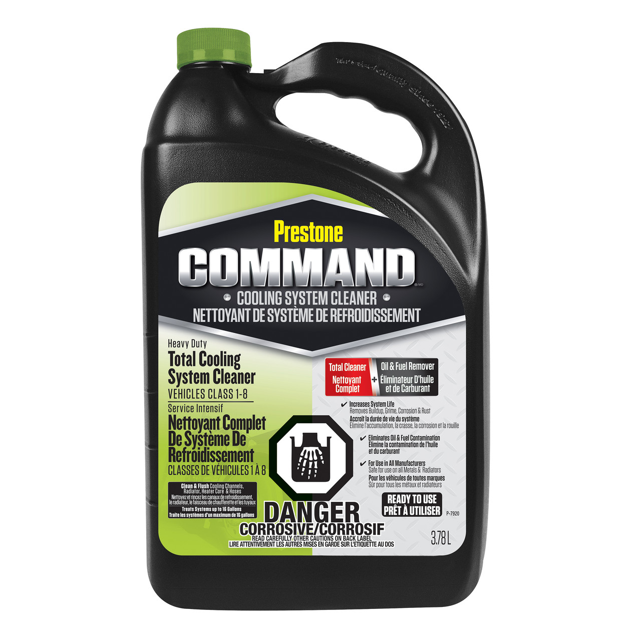 Prestone Command Heavy Duty Total Cooling System Cleaner - 3