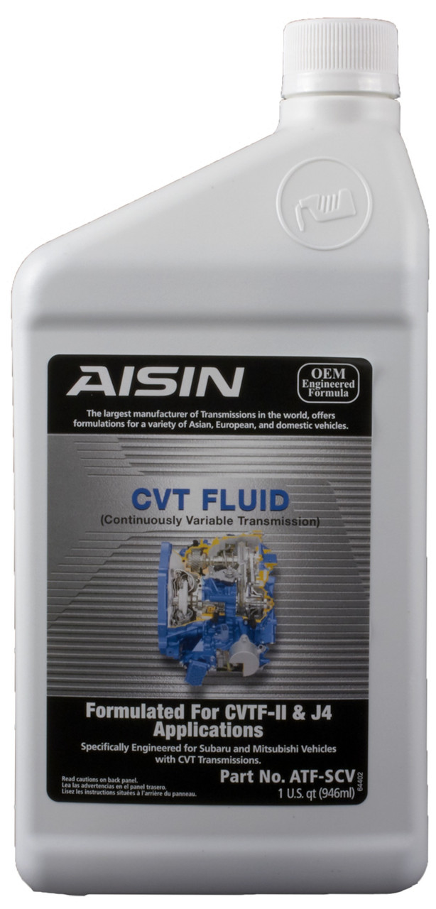 Aisin CVTF-II and J4 (Mitsubushi/Subaru) Synthetic Continuou