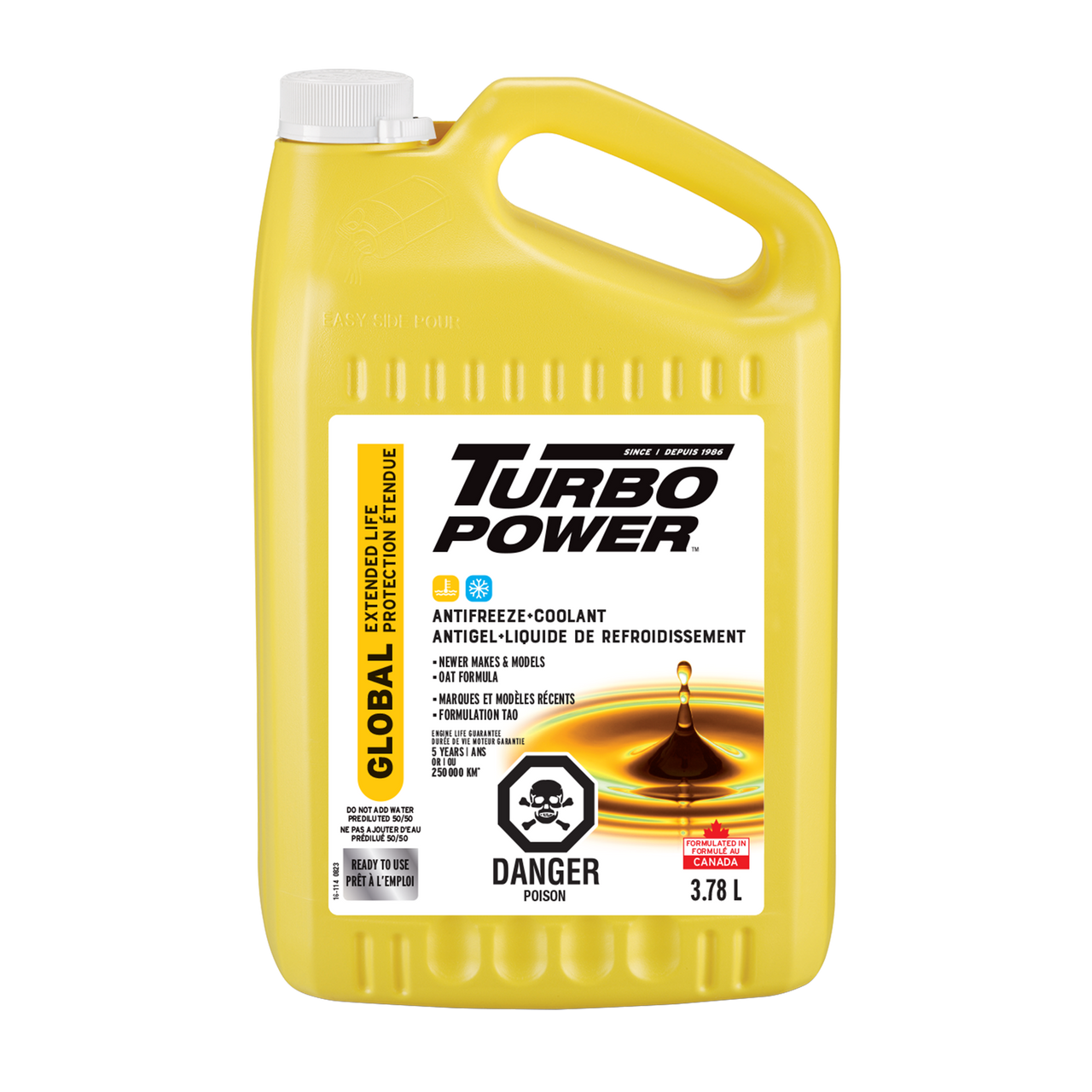 Turbo Power Global Extended Life Premixed Antifreeze/Coolant