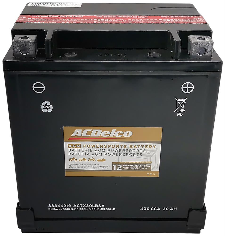 発電機・ポータブル電源 ACDelco 12AD-2002 ACDelco Battery, BCI Group ATX30L-BS, CCA 400
