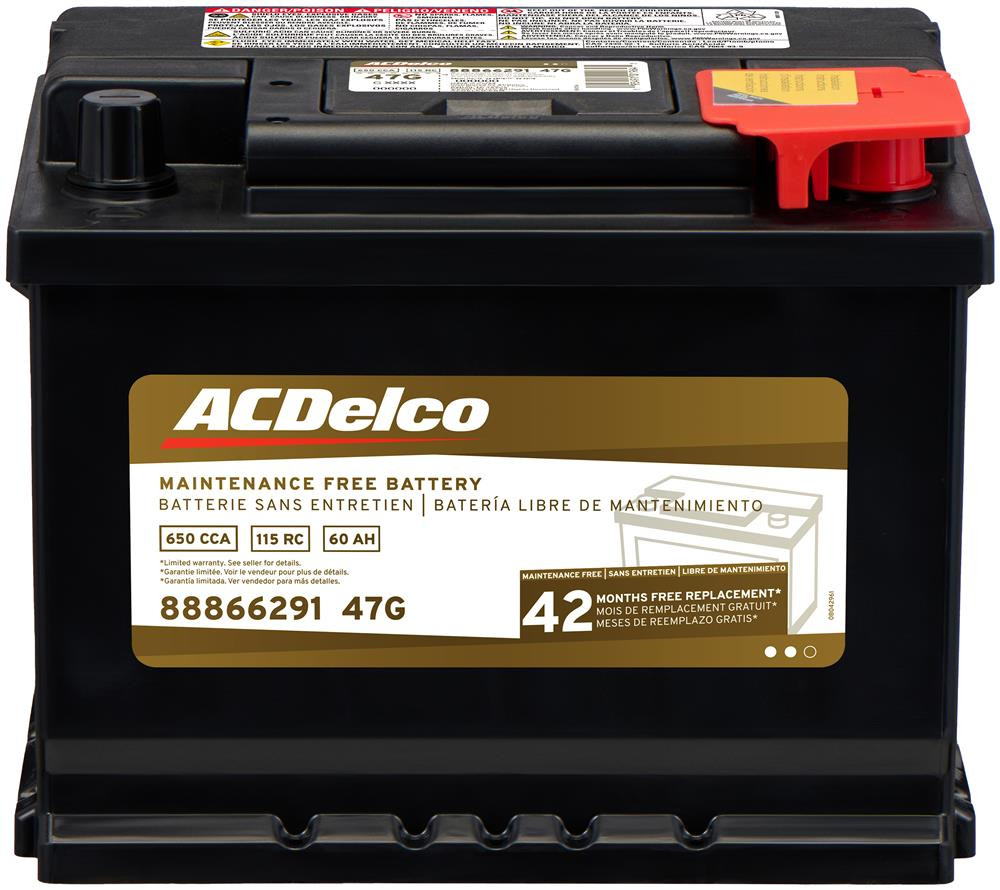 激レア‼️ACDelco Freedom Battery時計‼️ ACDelco Battery, BCI Group 47, 42 Month Warranty, CCA 650